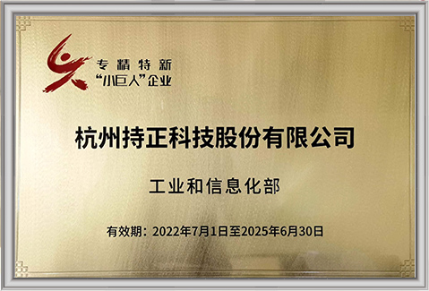 專精特新小巨人企業